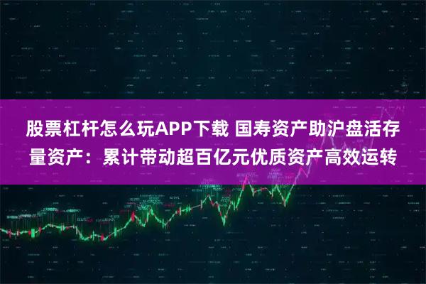 股票杠杆怎么玩APP下载 国寿资产助沪盘活存量资产：累计带动超百亿元优质资产高效运转