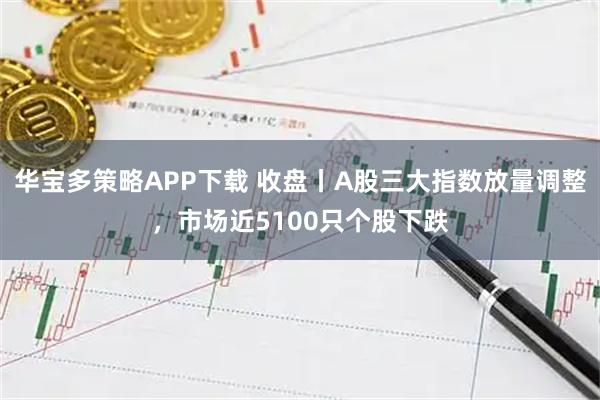 华宝多策略APP下载 收盘丨A股三大指数放量调整，市场近5100只个股下跌