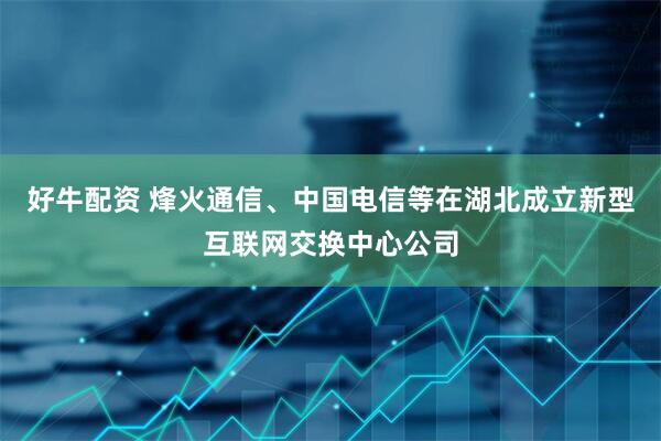 好牛配资 烽火通信、中国电信等在湖北成立新型互联网交换中心公司