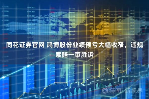 同花证券官网 鸿博股份业绩预亏大幅收窄，违规索赔一审胜诉